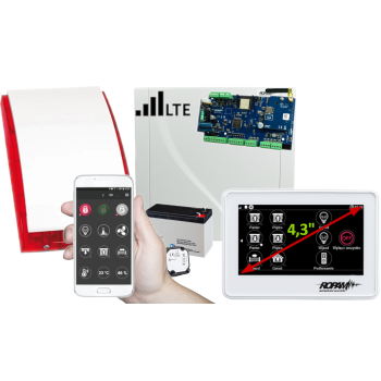 SYSTEM ALARMOWY ROPAM NeoLTE-IP-PS-SET TPR-4WS-P SP-4001R 7Ah